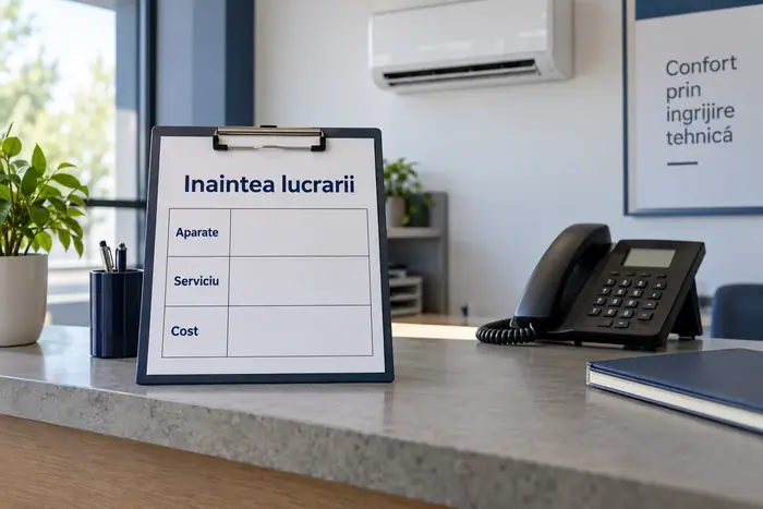 Climatizare in spatii: detalii pentru stabilirea operatiunilor