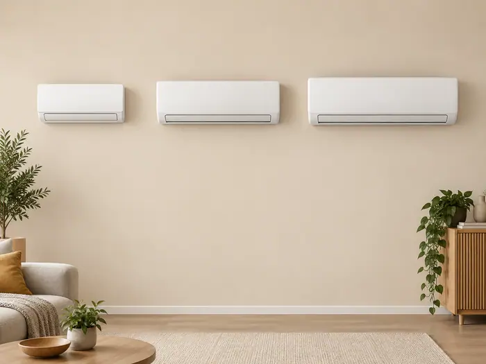 Climatizare in spatii: trei marimi de aparate de aer conditionat de perete