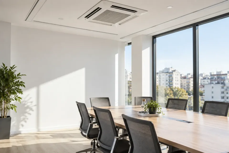 Sala de sedinte cu aer conditionat curat