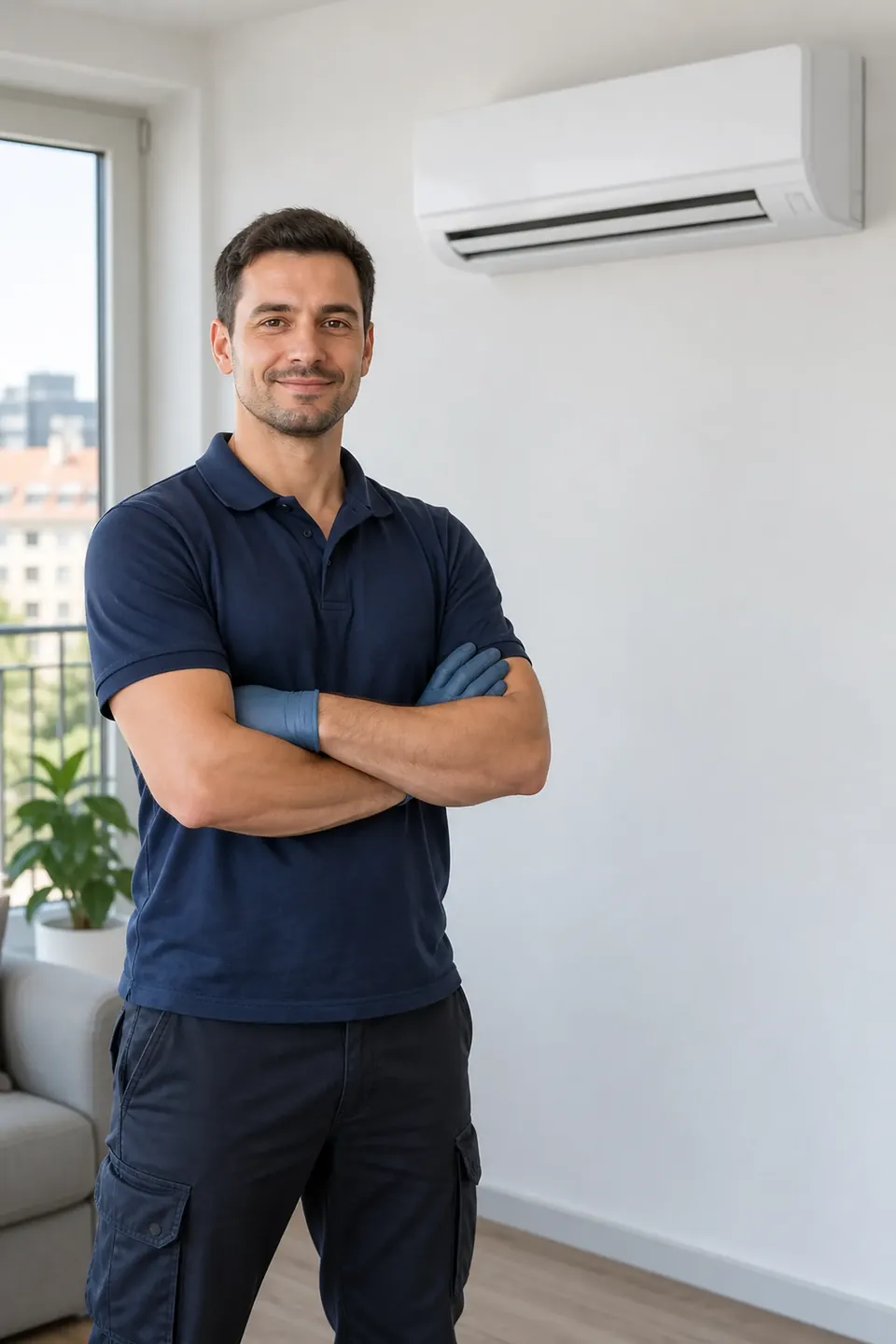 Tehnician de aer conditionat, portret